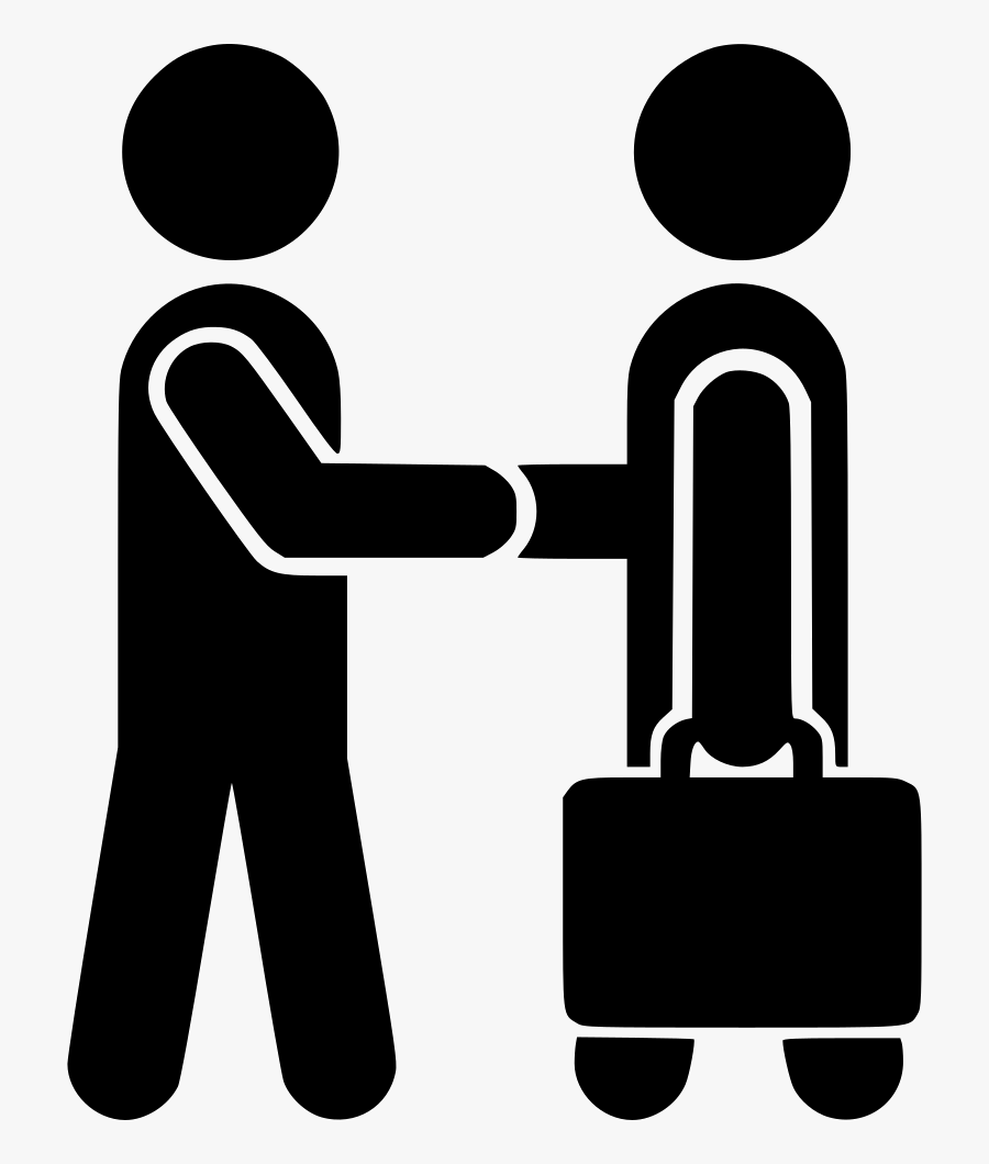 Great Agreement Job Deal Shaking Hands Svg Png Icon - Shaking Hand Icon Png, Transparent Clipart