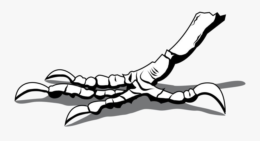 Fingers Clipart Hand Foot - Ceker Vector, Transparent Clipart