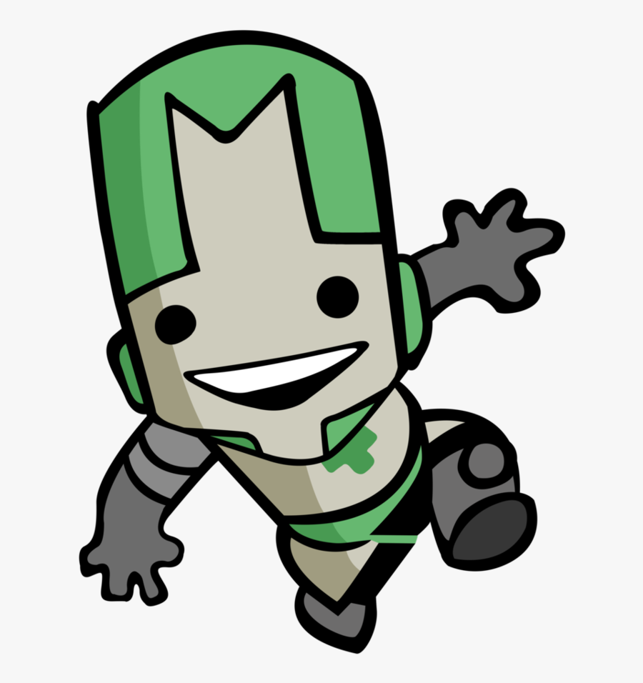 Knight Clipart Green Knight - Castle Crashers Green Knight Starting, Transparent Clipart
