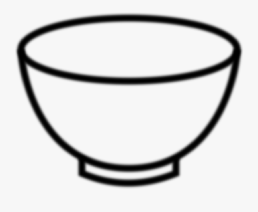 Beaker - Clipart - Black - And - White - Bowl Clipart Black And White, Transparent Clipart