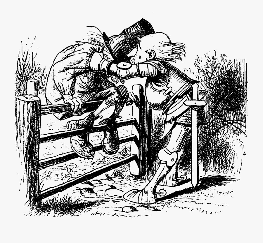 White Knight Alice Through The Looking Glass, Transparent Clipart