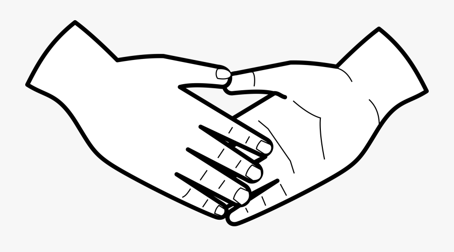 Shaking Hands Clip Art, Transparent Clipart