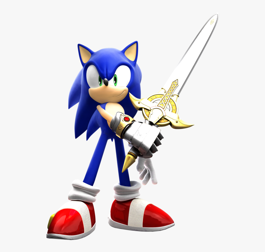Sonic And The Black Knight By Eggmanteen - Sonic And The Black Knight Render, Transparent Clipart