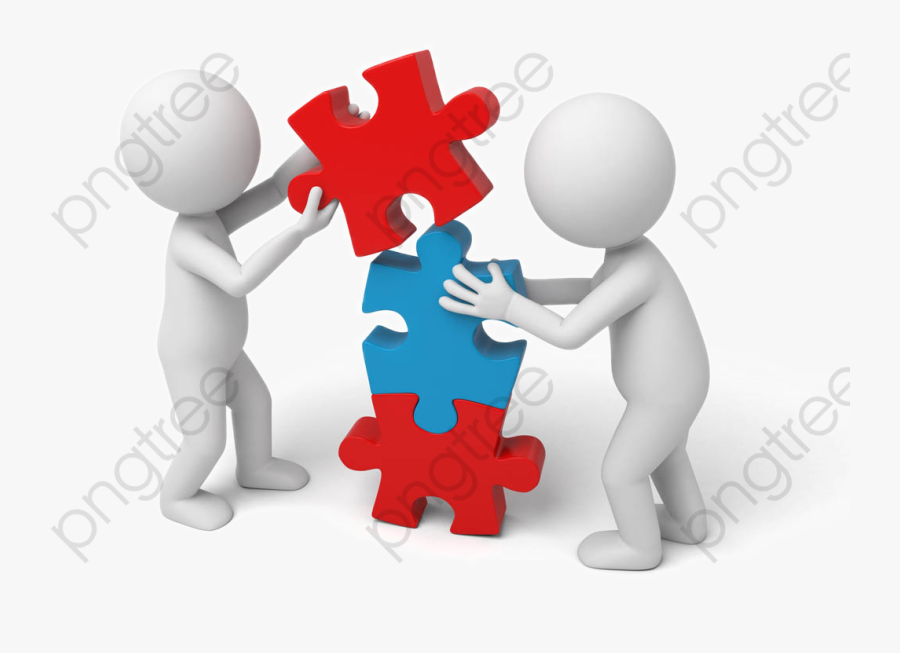 Shaking Hands Clipart High Resolution - 合作 小 人, Transparent Clipart