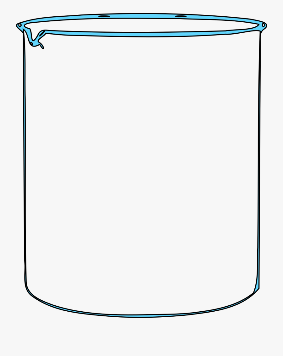 Graphic Transparent Stock Clipart Beaker - Beaker Chemdraw, Transparent Clipart