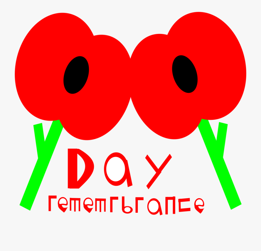 Rememrbrance Day - Remembrance Day Clip Art Poppy, Transparent Clipart