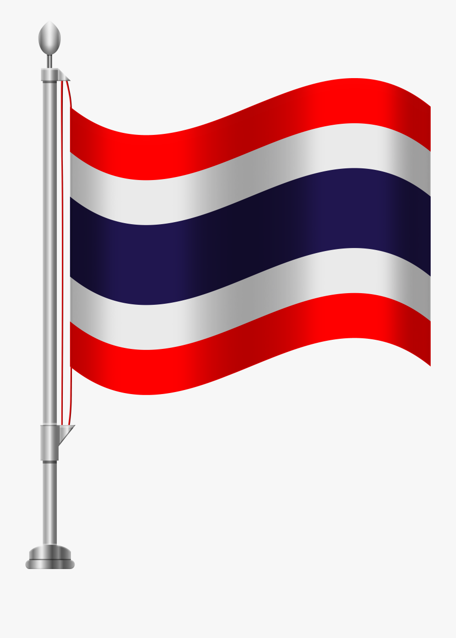 Thailand Flag Png Clip, Transparent Clipart