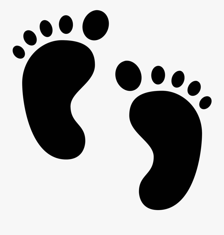 Baby Feet Icon - Baby Feet Png, Transparent Clipart
