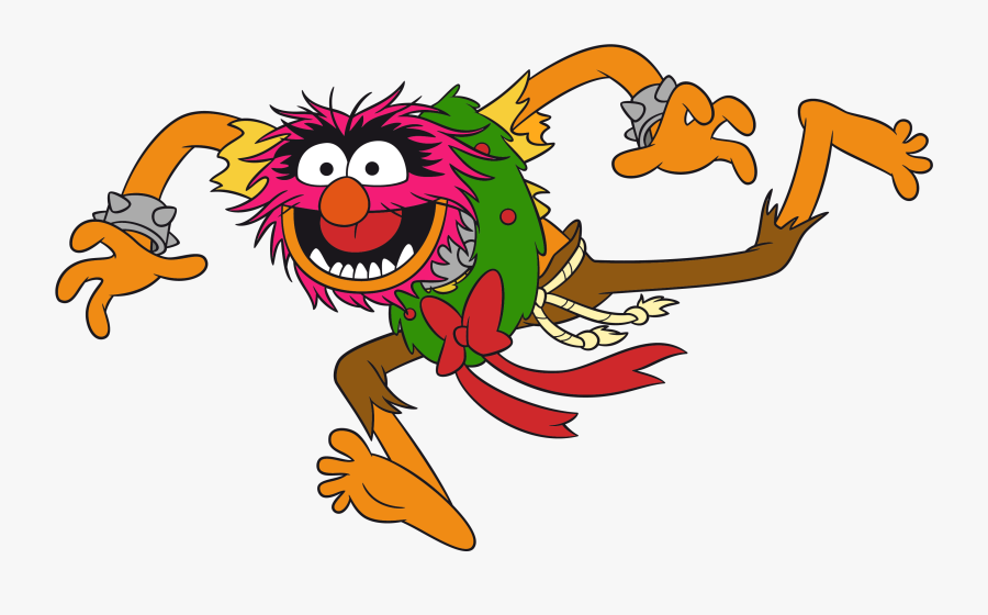 Muppet Babies Cartoon Characters Clipart - Animal Muppets Silhouette Vector, Transparent Clipart