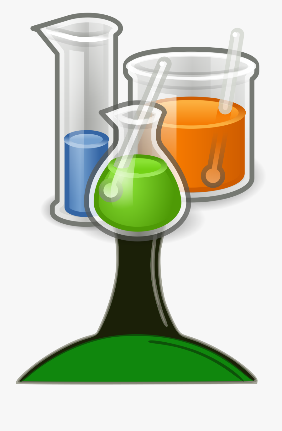 Science Beaker Png - Science Equipment Clipart Transparent Background, Transparent Clipart