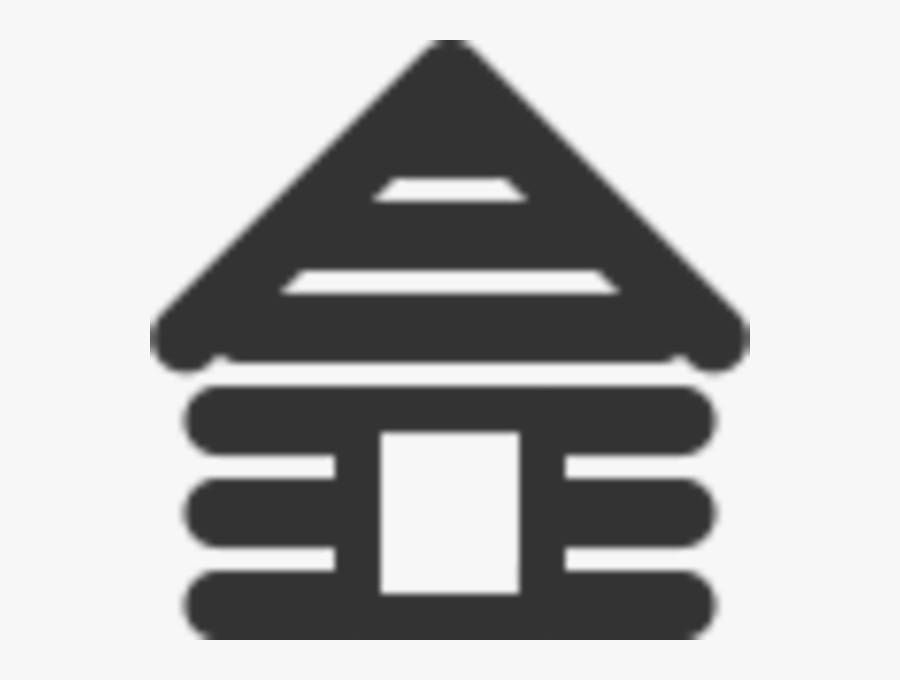 Log Cabin Clipart X - Cabin Icon, Transparent Clipart