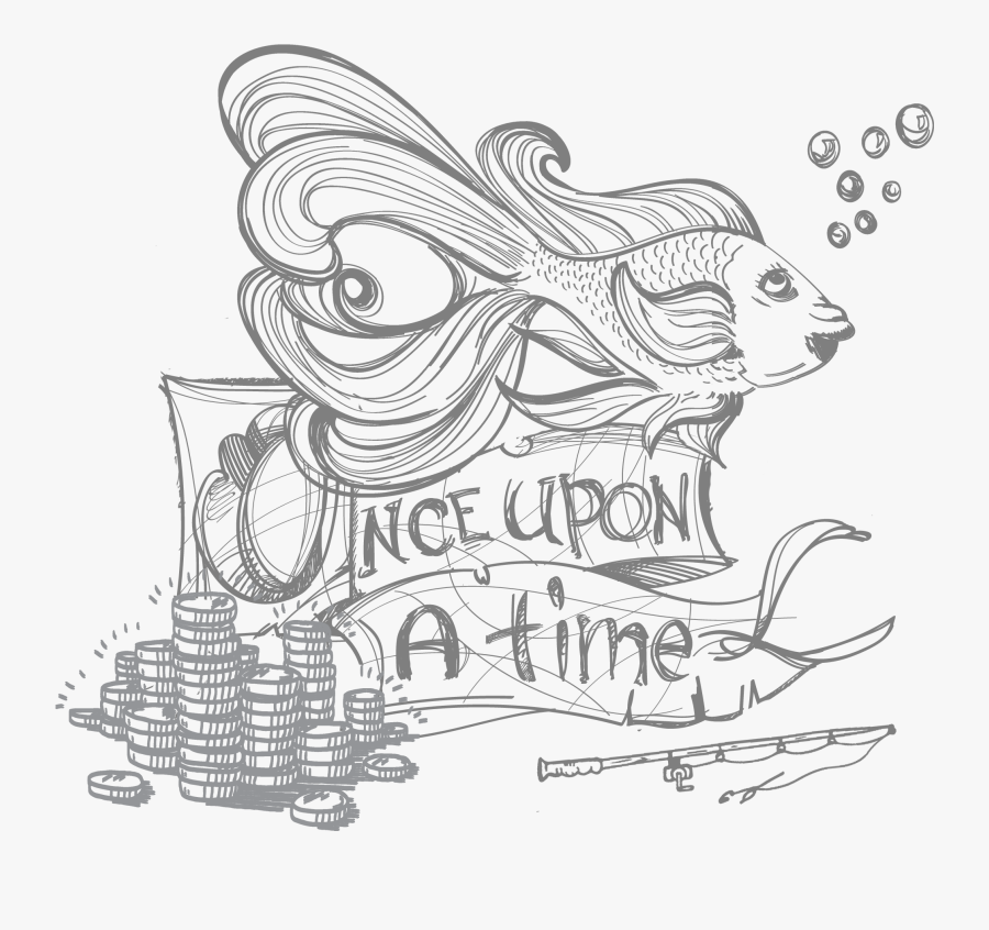 European Fairy Tales - Dark European Fairy Tales Once Upon A Time, Transparent Clipart