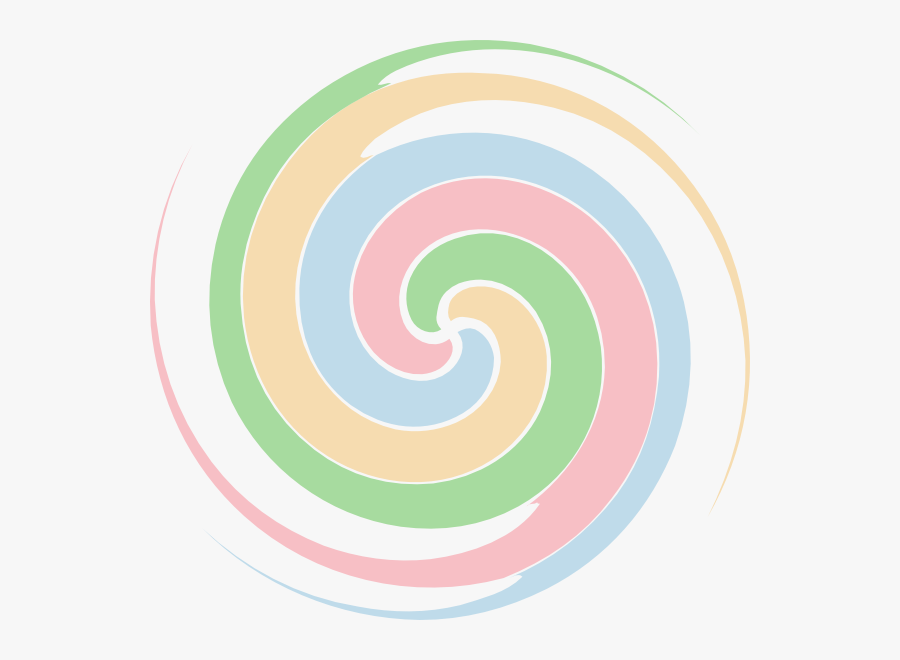 Storm Lollipop Svg Clip Arts - Spiral, Transparent Clipart