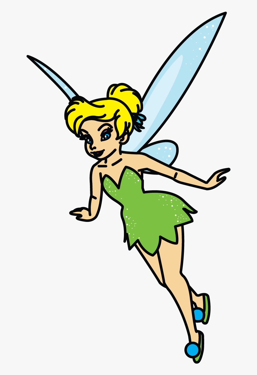 Fairies Clipart Easy Frames Illustrations Hd Images - Easy Drawing Of Fairy, Transparent Clipart