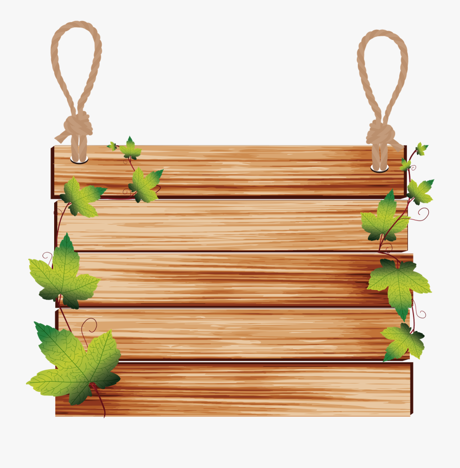 Plaque Clipart Wooden Log - Wooden Board Clipart Png, Transparent Clipart