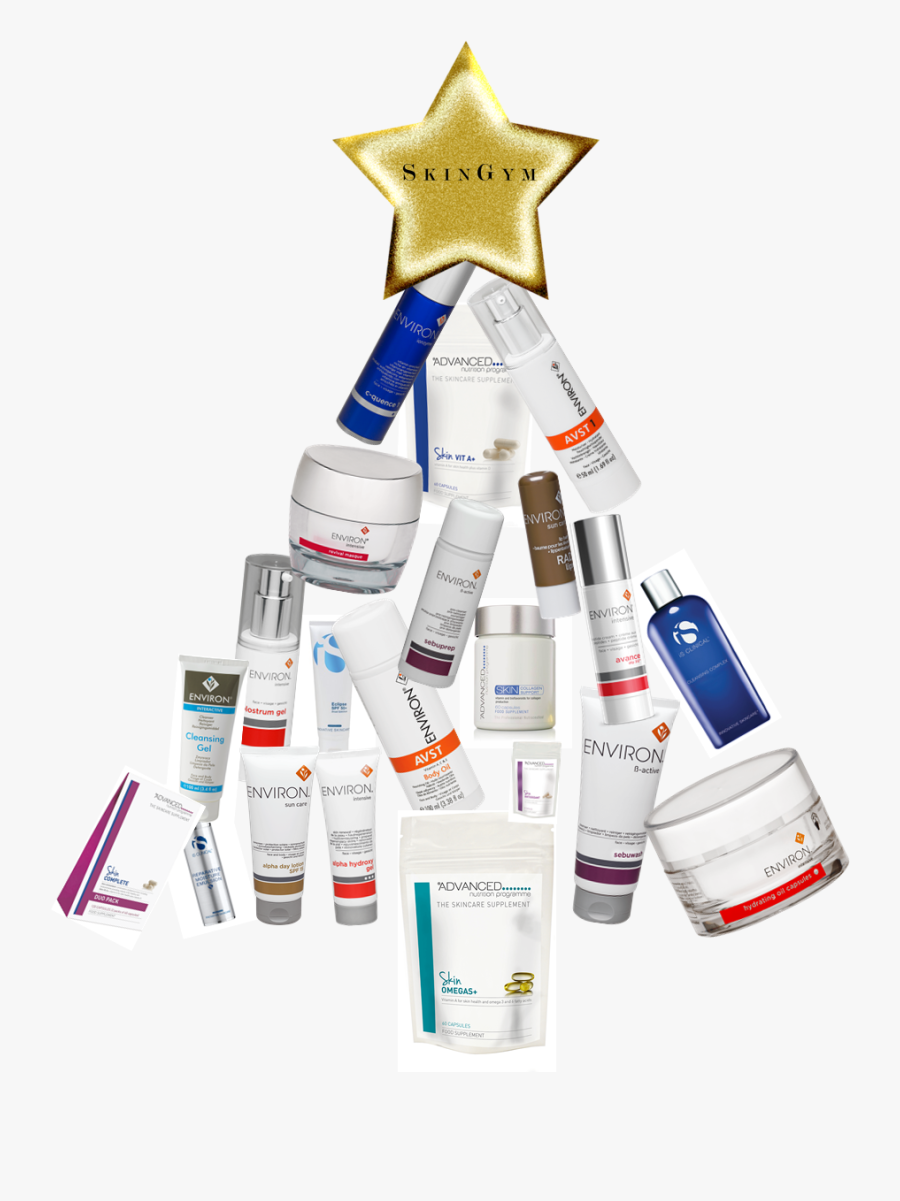 Skingym 12 Days Of Christmas Tree Star - Box, Transparent Clipart