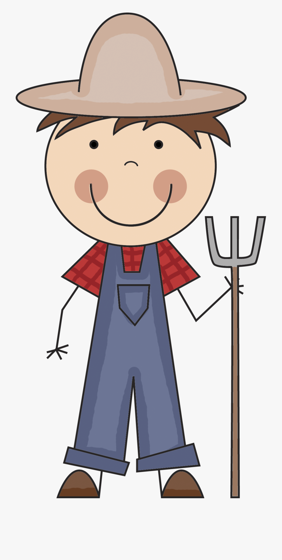 Thumb Image - Transparent Background Farmer Clipart, Transparent Clipart