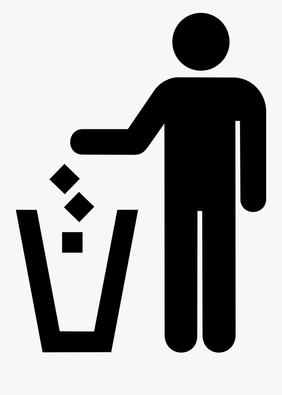 Trash Icon Clipart , Png Download - Printable Trash Sign , Free
