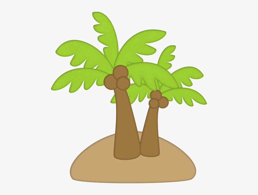 Enjoying The Swimming Pool - Palmeras De Caricaturas Png, Transparent Clipart