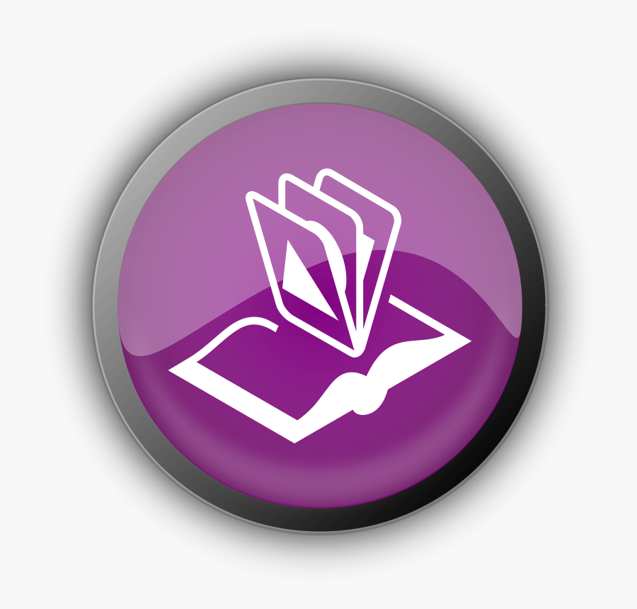 Ocal Logo Purple - Open Source Clip Art, Transparent Clipart