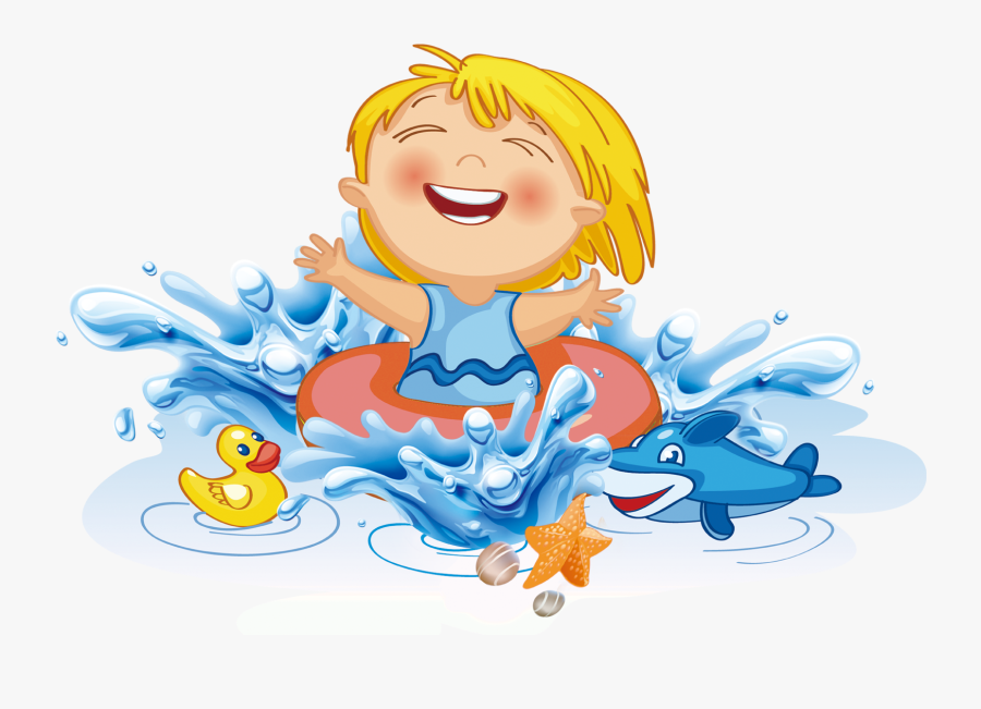 Clipart Black And White Stock Swim Clipart Free - Transparent Swimming Clipart Png, Transparent Clipart
