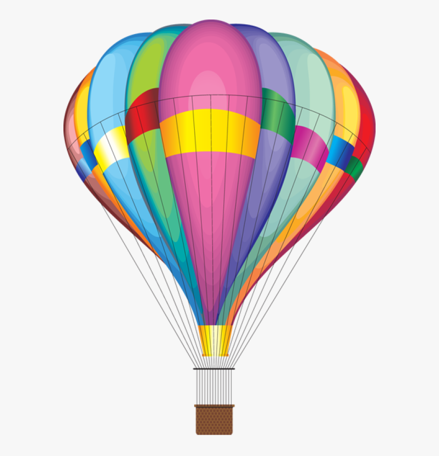 Hot Air Balloon Clipart, Transparent Clipart