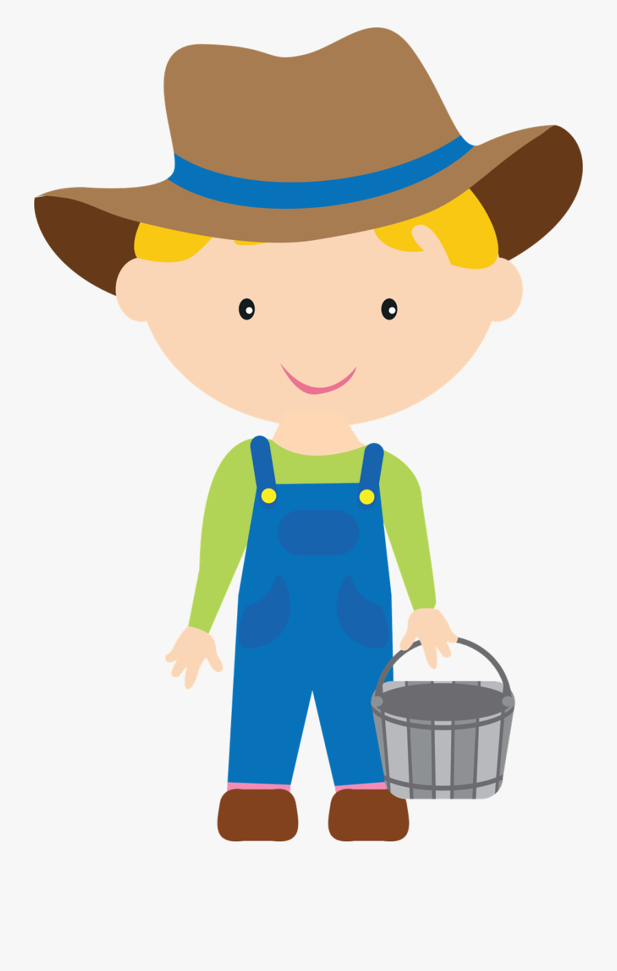 Boy Farmer Clipart - Farmer Boy Clipart, Transparent Clipart