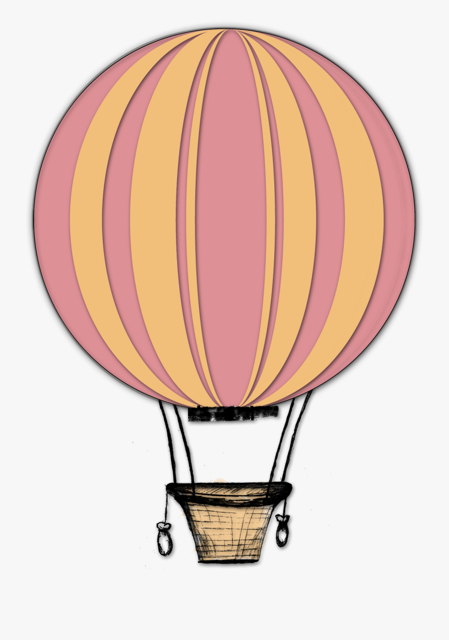 Hot Air Balloon Clipart Png Images - Vintage Hot Air Balloon Clipart, Transparent Clipart