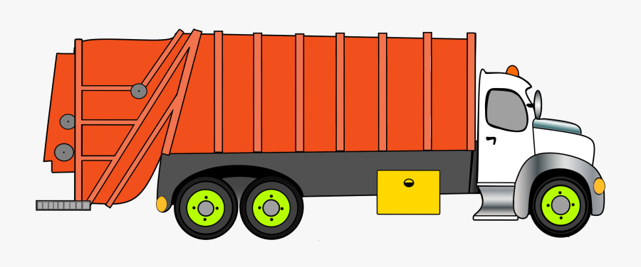 Clip Art Mack Trucks Car Waste - Garbage Truck Clip Art Png, Transparent Clipart