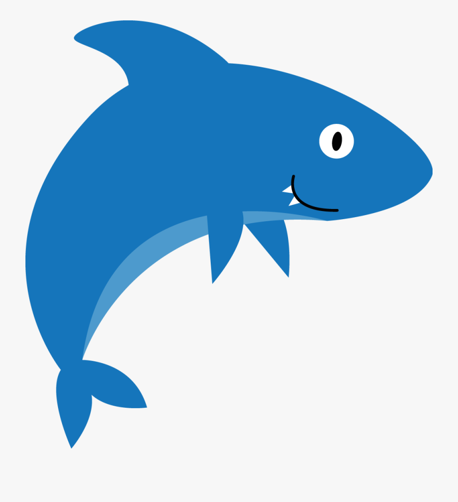 Max The Shark - Activity For Vertical Line, Transparent Clipart