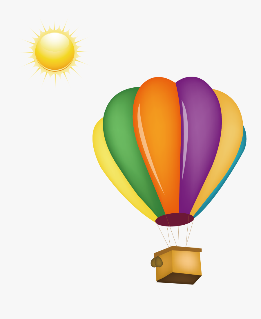 Hot Air Balloon Clip Art - Hot Air Balloon Clipart Png, Transparent Clipart