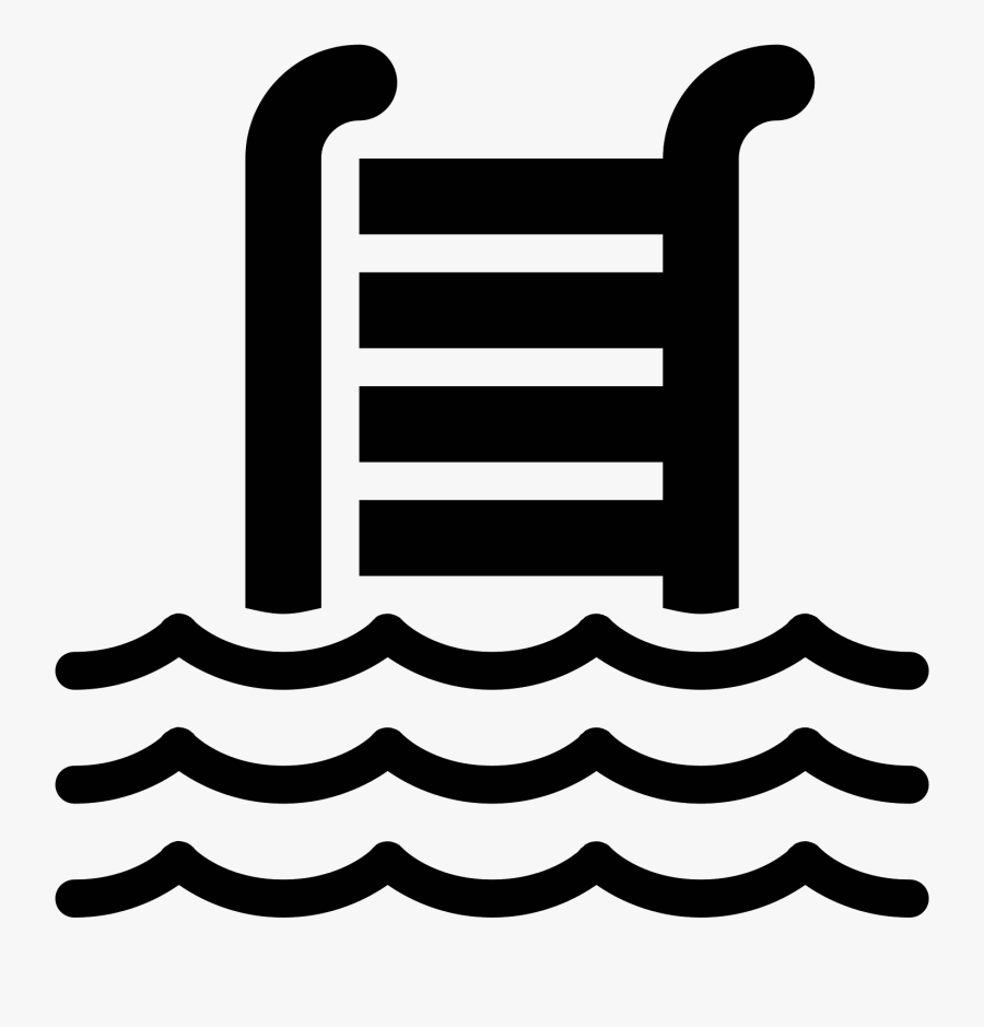 Swimming Pool Filled Icon - Icon For Swimming Pool, Transparent Clipart