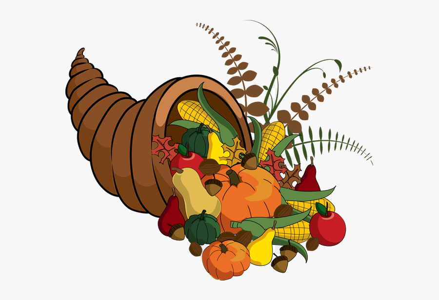 Cornucopia Thanksgiving Clip Art Cliparts Transparent - Cornucopia Thanksgiving Clip Art, Transparent Clipart