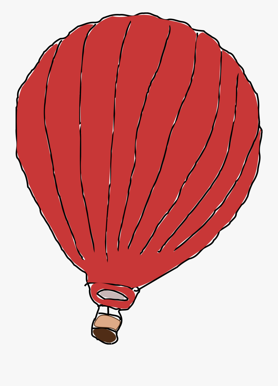 Hot Air Balloon - Desenho Balao De Ar Quente Transparente, Transparent Clipart