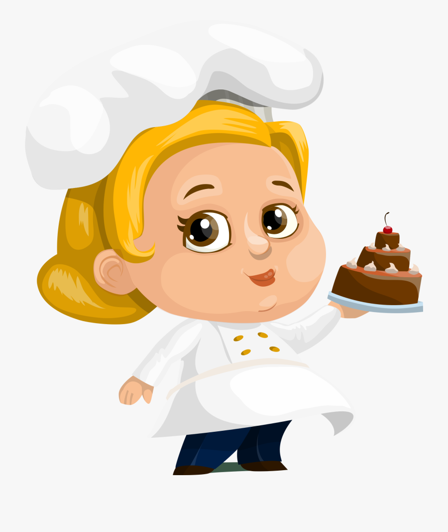 Whisk Clipart Chef Hat - Chef Of Bakery Png, Transparent Clipart
