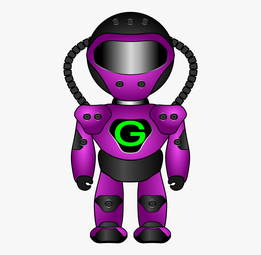 Chef Hat Clipart - Space Robot Drawing, Transparent Clipart