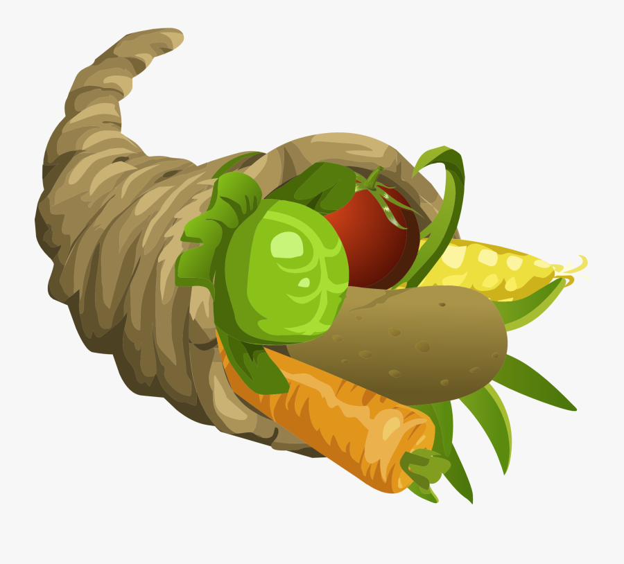 Free To Use & Public Domain Cornucopia Clip Art - Mots Mélés Sur L Automne, Transparent Clipart