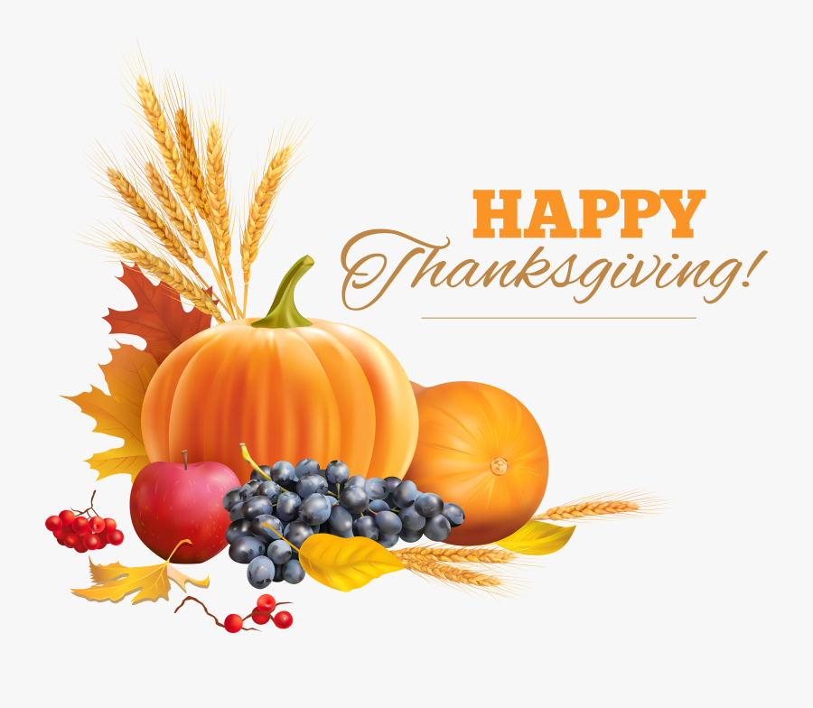 Happy Thanksgiving Decor Png - Happy Thanksgiving No Background, Transparent Clipart