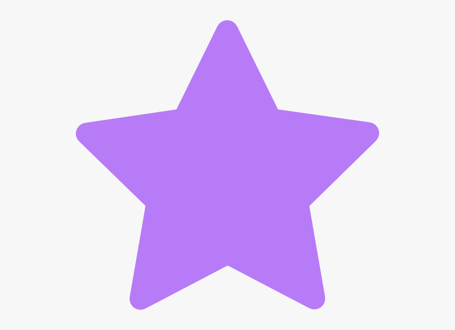 Purple Starburst Clipart - Purple Star Transparent Background, Transparent Clipart