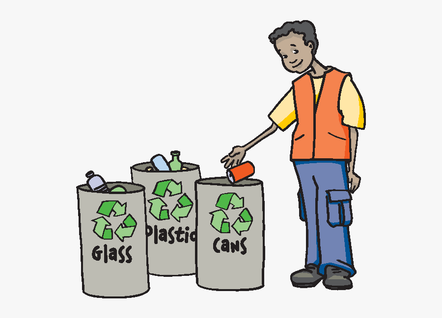 Waste Cliparts - Proper Waste Disposal, Transparent Clipart