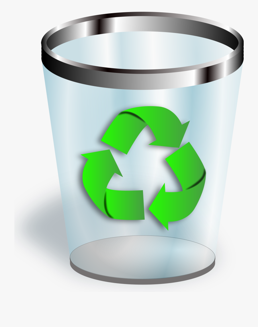 Trash Big Image Png - Recycle Bin Transparent Icon, Transparent Clipart