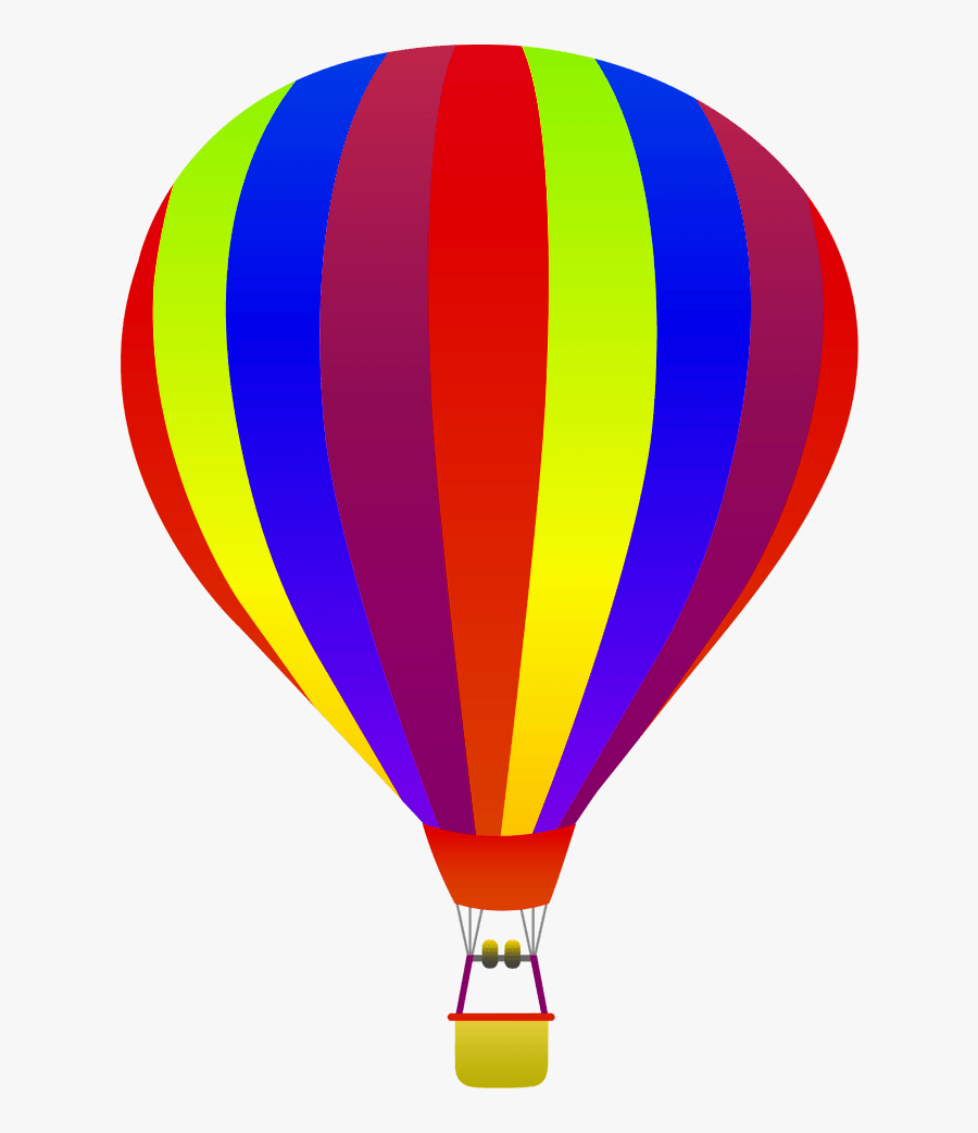 Hot Air Balloon No Background - Hot Air Balloon Transparent Background, Transparent Clipart