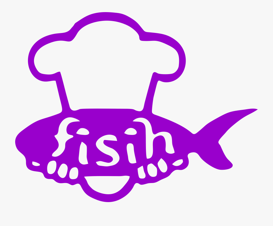 Chef Hat Logo Png Clipart Freeuse Download - Fish, Transparent Clipart