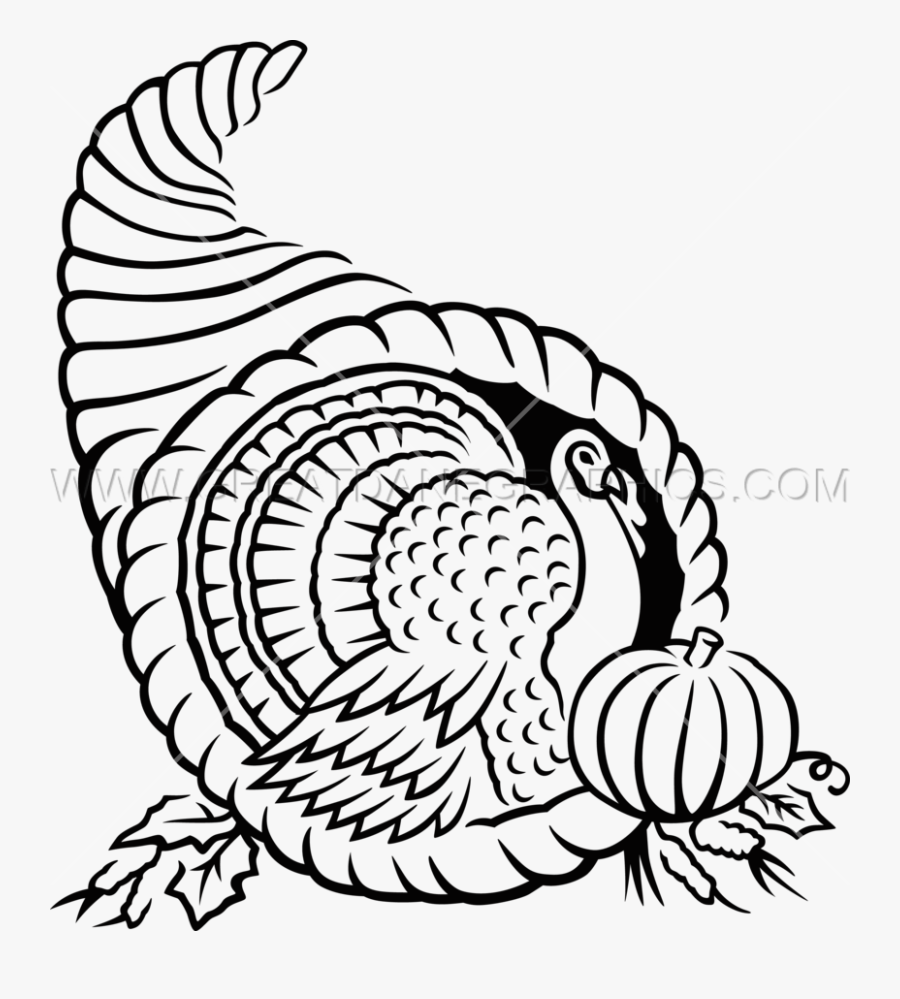 Production Ready Artwork For T-shirt Printing Clipart - Cornucopia Png Transparent Background, Transparent Clipart