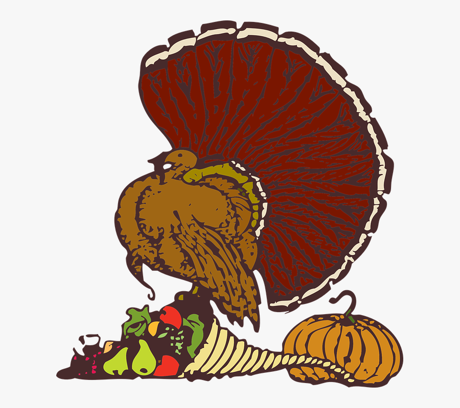 Cornucopia Free To Use Clip Art - Free Cornucopia Images Turkey, Transparent Clipart