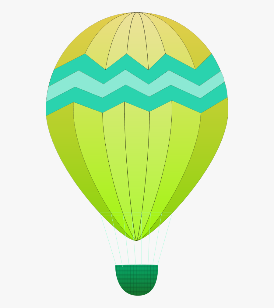 Hot Air Balloons - Clip Art Hot Air Balloon Purple, Transparent Clipart