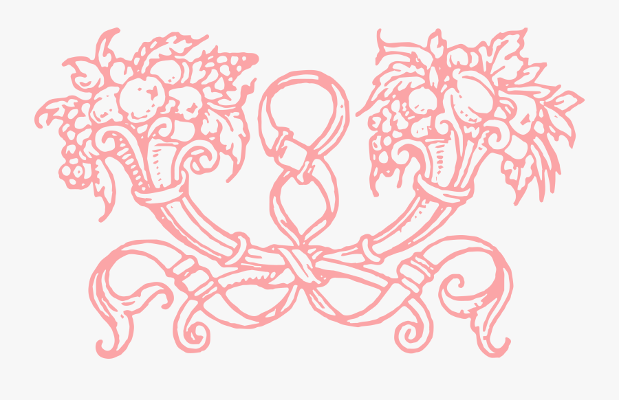 Free Stock Vector - Vector Ornament Png Pink, Transparent Clipart