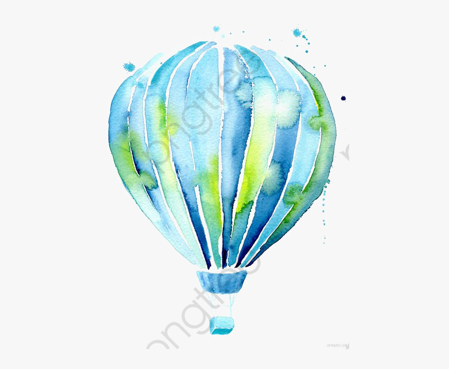 Hot Air Balloon Clipart Simple - Hot Air Balloon Transparent, Transparent Clipart