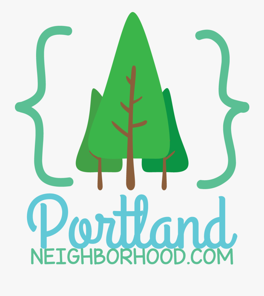Portland Neighborhood Guide - Christmas Tree, Transparent Clipart