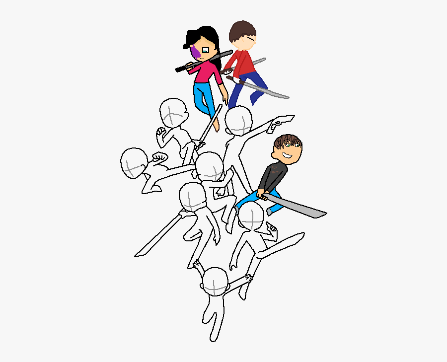 Mad Swordsman, Transparent Clipart